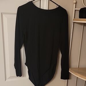 Black Long Sleeve Women's Top
